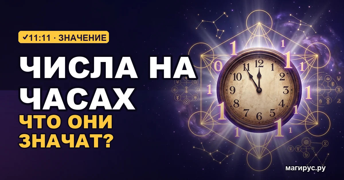Ангельская нумерология: что значат числа на часах